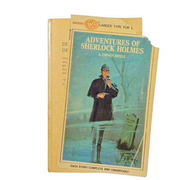 Adventures of Sherlock Holmes by A. Conan Doyle - Paperback - DAMAGED - Picture 2 of 7